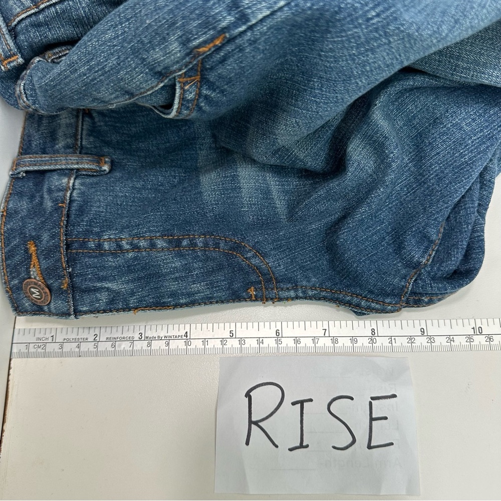 MAX STUDIO Capris Jeans Size 4 Cuffed 4 Pockets cropped New - Picture 13 of 15